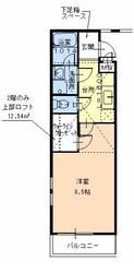 エトワール喜里川の物件間取画像